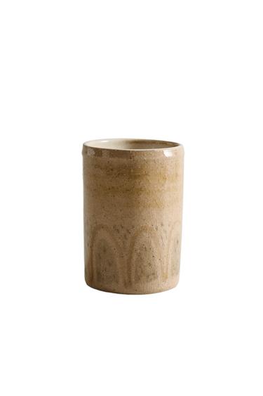 TERRACOTTA TOOTHBRUSH HOLDER - Multicoloured by Zara