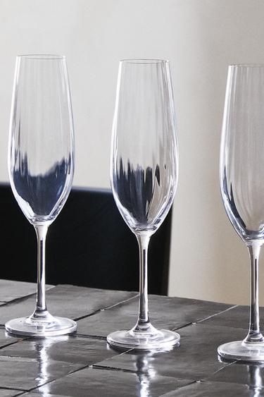 WAVY FLUTE GLASS - 990 by Zara