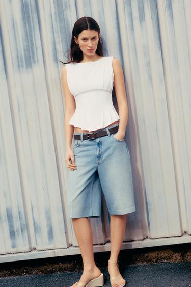 ASYMMETRIC TOP - White by Zara - Image 0