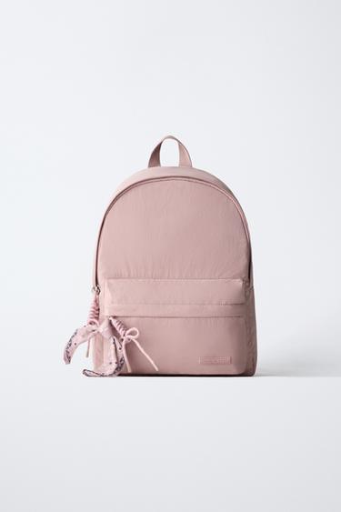 CHARM BACKPACK - Pink by Zara