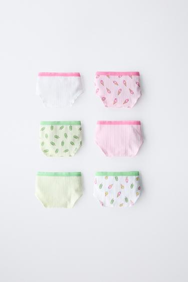 AGE 2-6/ SIX-PACK OF ICE CREAM BRIEFS - Multicoloured by Zara - Image 0