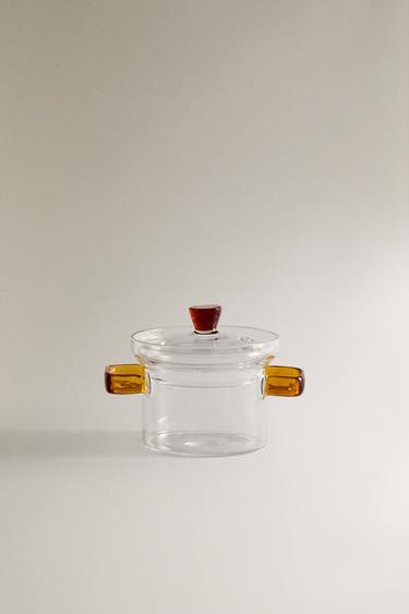 MINI BOROSILICATE COCOTTE - Orange by Zara - Image 0