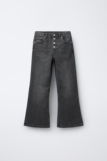 FLARE JEANS - Black by Zara