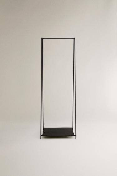 METAL RACK WITH BASE - Black by Zara
