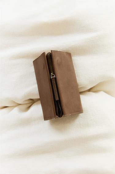 LEATHER TRAVEL JEWELLERY BOX - Brown by Zara - Image 0