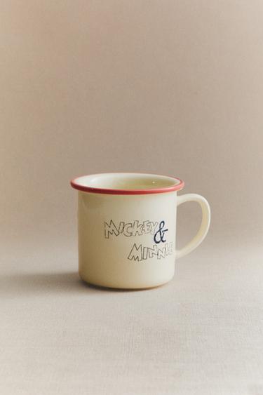 KIDS' CERAMIC MICKEY & MINNIE MOUSE ©DISNEY MUG - Multicoloured by Zara