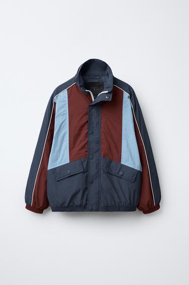 COMBINED LIGHTWEIGHT TECHNICAL RAINCOAT - Burgundy by Zara - Image 0