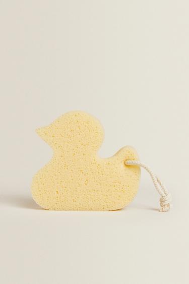 CHILDREN’S DUCK SPONGE - Light beige by Zara - Image 0