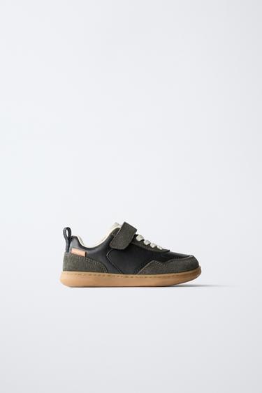 LEATHER BAREFOOT PLIMSOLLS - Black by Zara