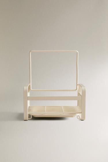 LACQUERED METAL ORGANISER - Cream by Zara - Image 0