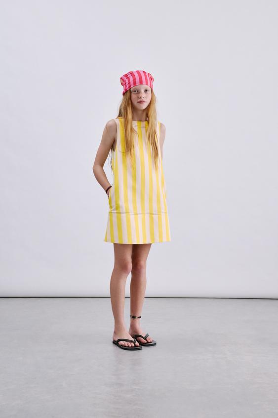 STRIPED PRINT BANDANA - Fuchsia by Zara - Image 0