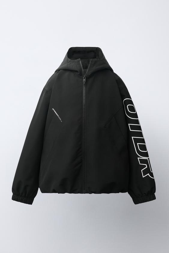 LIGHTWEIGHT WATER-REPELLENT JACKET - Black by Zara - Image 0
