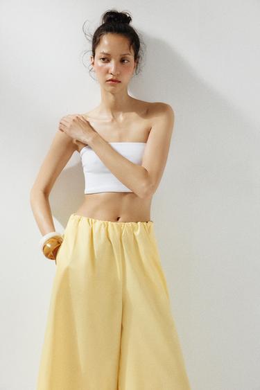 CULOTTES - Yellow by Zara