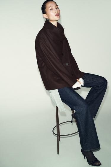 PATENT-FINISH HIGH-HEEL SANDALS - Black by Zara