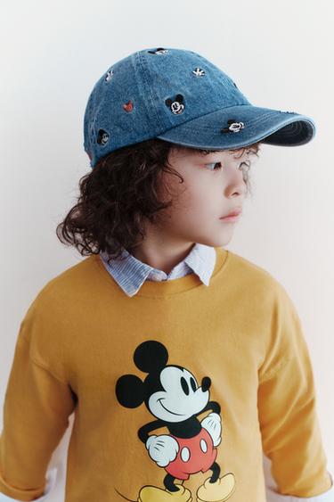 MICKEY MOUSE © DISNEY EMBROIDERED DENIM CAP - Blue by Zara