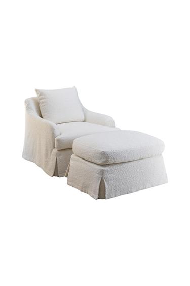 FOOTSTOOL 01 - Ecru by Zara - Image 0