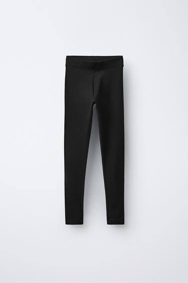 PLAIN LEGGINGS - Black by Zara