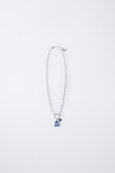 LILO & STITCH © DISNEY CHAIN NECKLACE - Silver by Zara