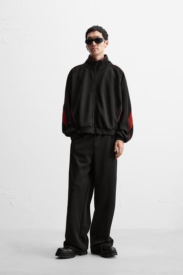 RETRO FOOTBALL TROUSERS - Black by Zara - Image 0
