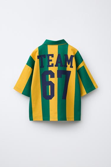 TEAM SIX SEVEN STRIPED POLO SHIRT - striped by Zara