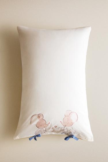 KIDS' MOUSE PILLOWCASE - Multicoloured by Zara