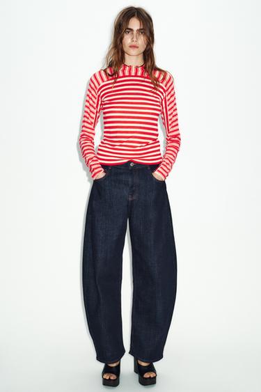 STRIPED WOOL JUMPER - striped by Zara