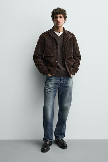 LEATHER BROGUES - Black by Zara