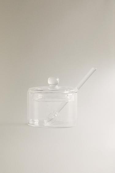 BOROSILICATE SUGAR BOWL -  by Zara - Image 0