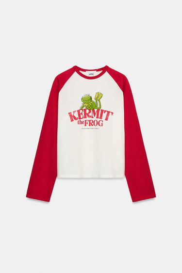 THE MUPPETS ©DISNEY LONG SLEEVE T-SHIRT - White by Zara
