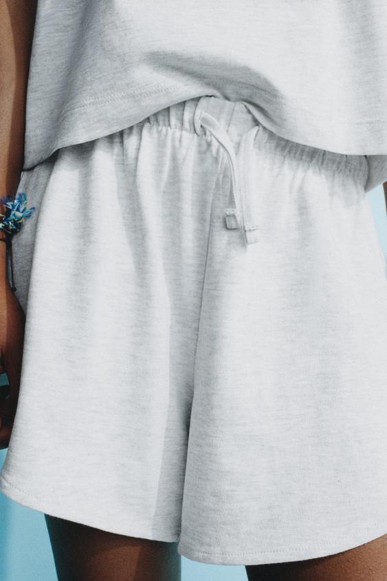 HEAVYWEIGHT BERMUDA SHORTS - Grey marl by Zara - Image 0