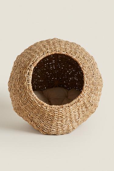 SEAGRASS PET BED - Light beige by Zara - Image 0