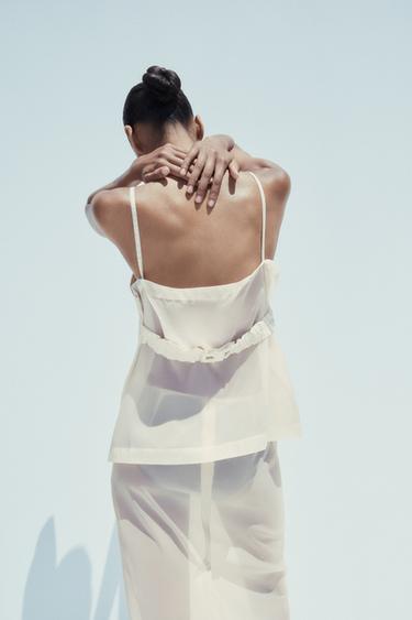 ORGANZA MIX TOP - Ice by Zara - Image 0
