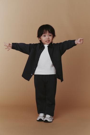 COMFORT TROUSERS - Blue by Zara