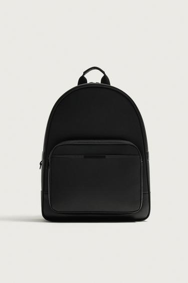 TEXTURED BACKPACK - Black by Zara