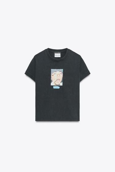 BILLIE EILISH BRAVADO™ T-SHIRT - Grey by Zara