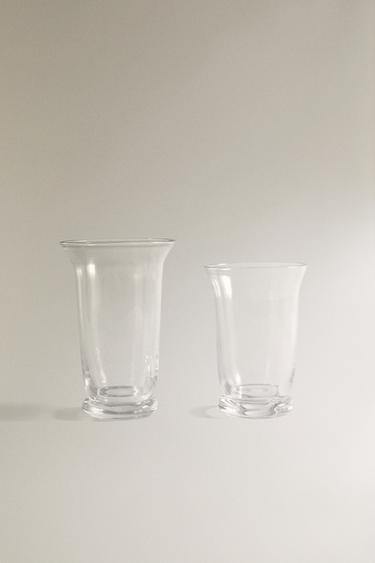 FLARED GLASS VASE - 990 by Zara