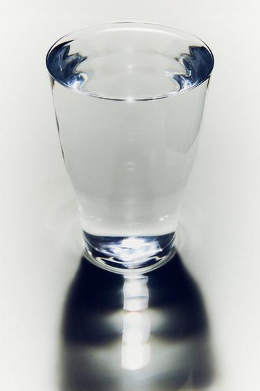 GLASS SOFT DRINK TUMBLER - Transparent by Zara
