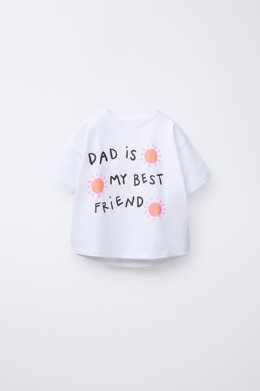 SLOGAN T-SHIRT - White by Zara