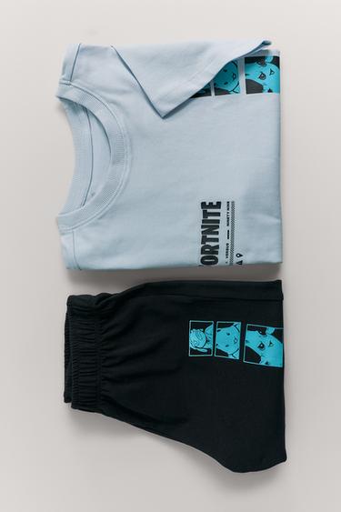 AGES 6-14 / FORTNITE © EPIC GAMES PYJAMAS - Black by Zara
