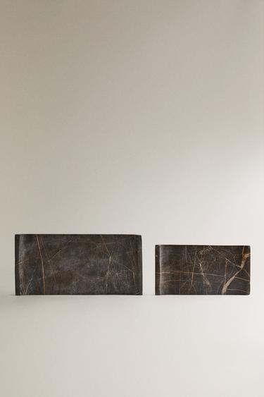 MARBLE TRAY - Khaki by Zara