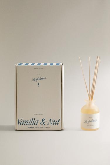 (120 ML) VANILLA & NUT REED DIFFUSERS - Ecru / Beige by Zara - Image 0