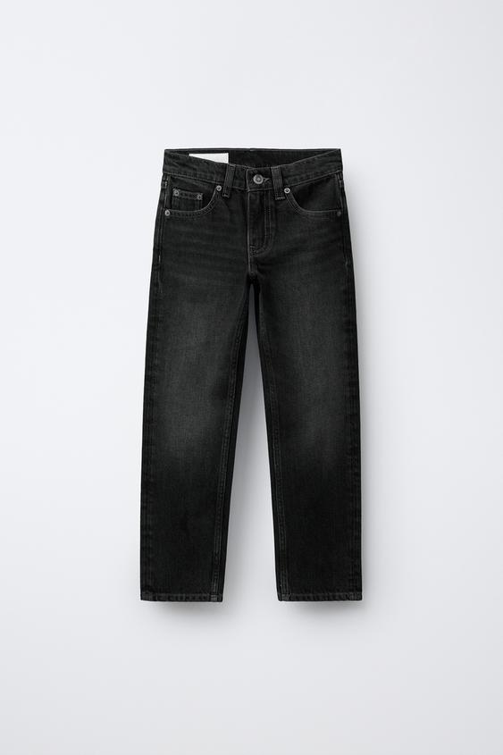 STRAIGHT JEANS - Black by Zara - Image 0