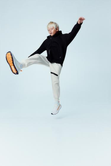 SPORTY HOODIE - Petrol blue by Zara