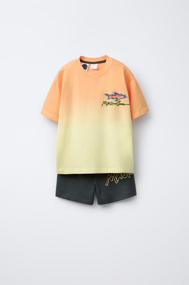 6-14 YEARS/ MAUI & SONS ® PYJAMAS - Orange by Zara