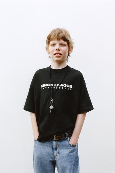 KINGS LEAGUE © T-SHIRT - Black by Zara