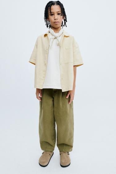 STORIESZ - HEAVYWEIGHT PLAIN T-SHIRT - Ecru by Zara