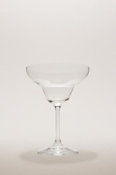 CRYSTALLINE COCKTAIL GLASS - Transparent by Zara