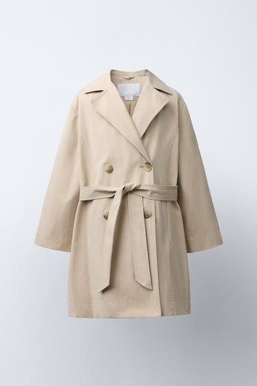 LONG TRENCH COAT - camel by Zara