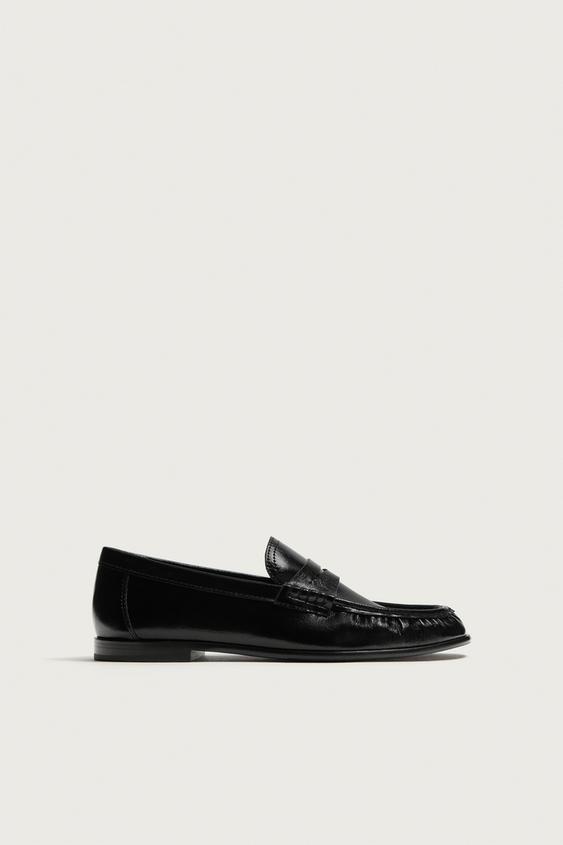 DRESS PENNY LOAFERS - Black by Zara - Image 0