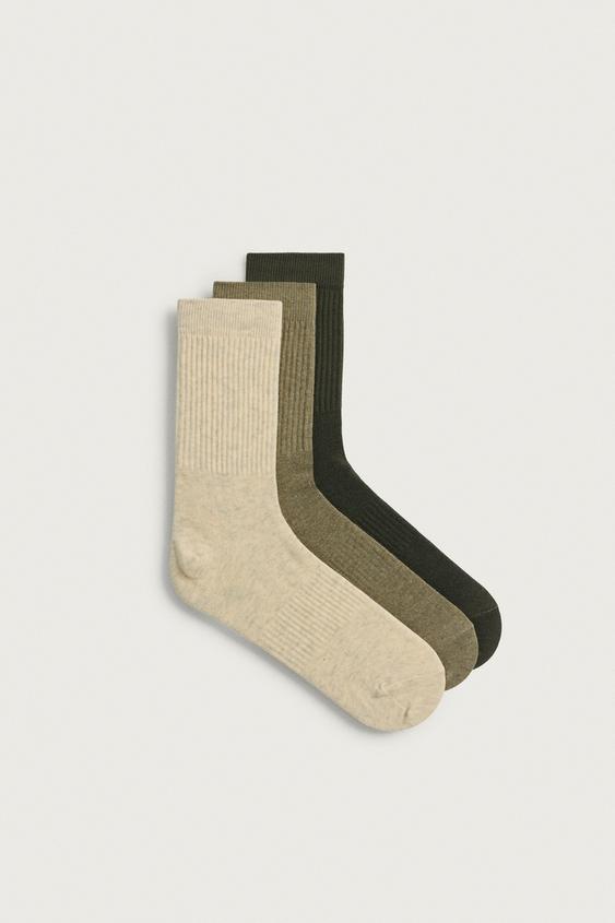 3-PACK OF RIBBED SOCKS - various by Zara - Image 0